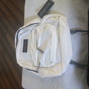Jansport " White " Backpack